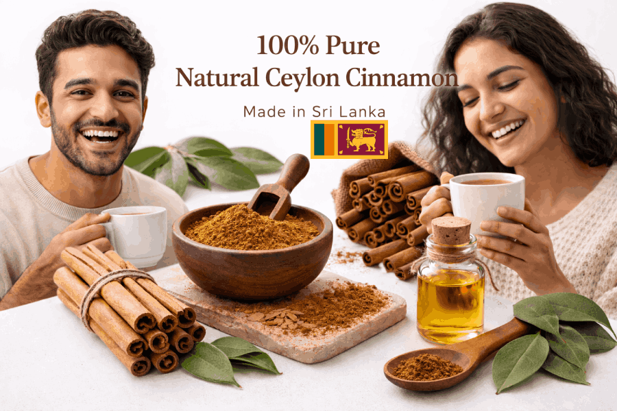 100% Pure Natural Ceylon Cinnamon
