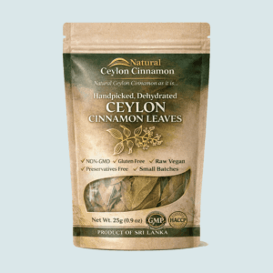 Dehydrated Natural Ceylon Cinnamon Leaves (25g)