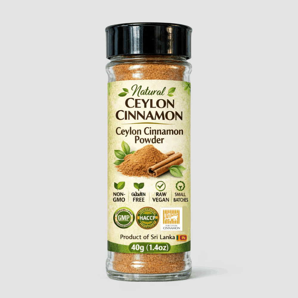 Natural Ceylon Cinnamon Powder (40g)
