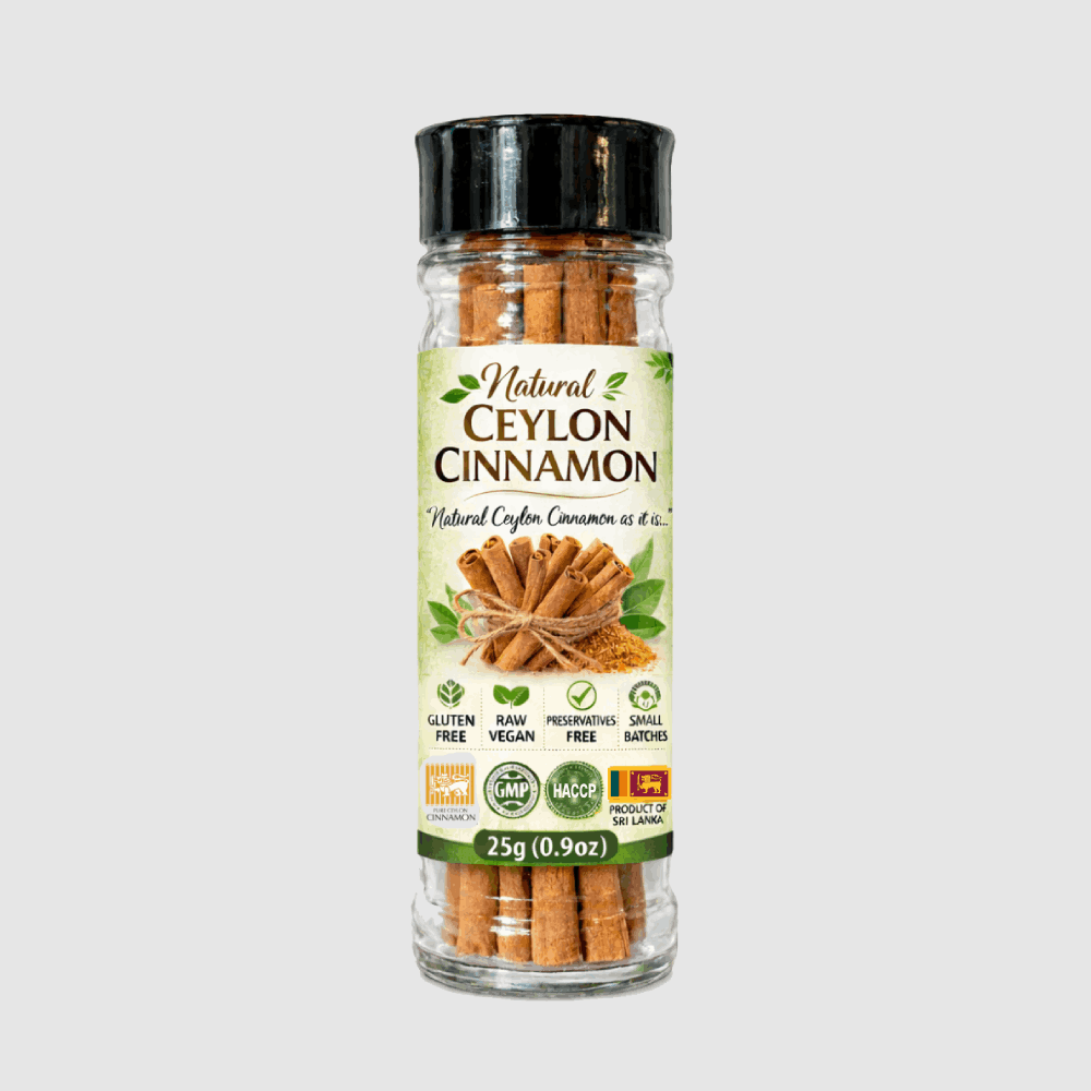 Natural Ceylon Cinnamon Sticks (25g)