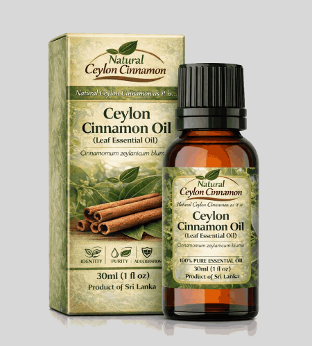 Natural Ceylon Cinnamon Oil (30ml)